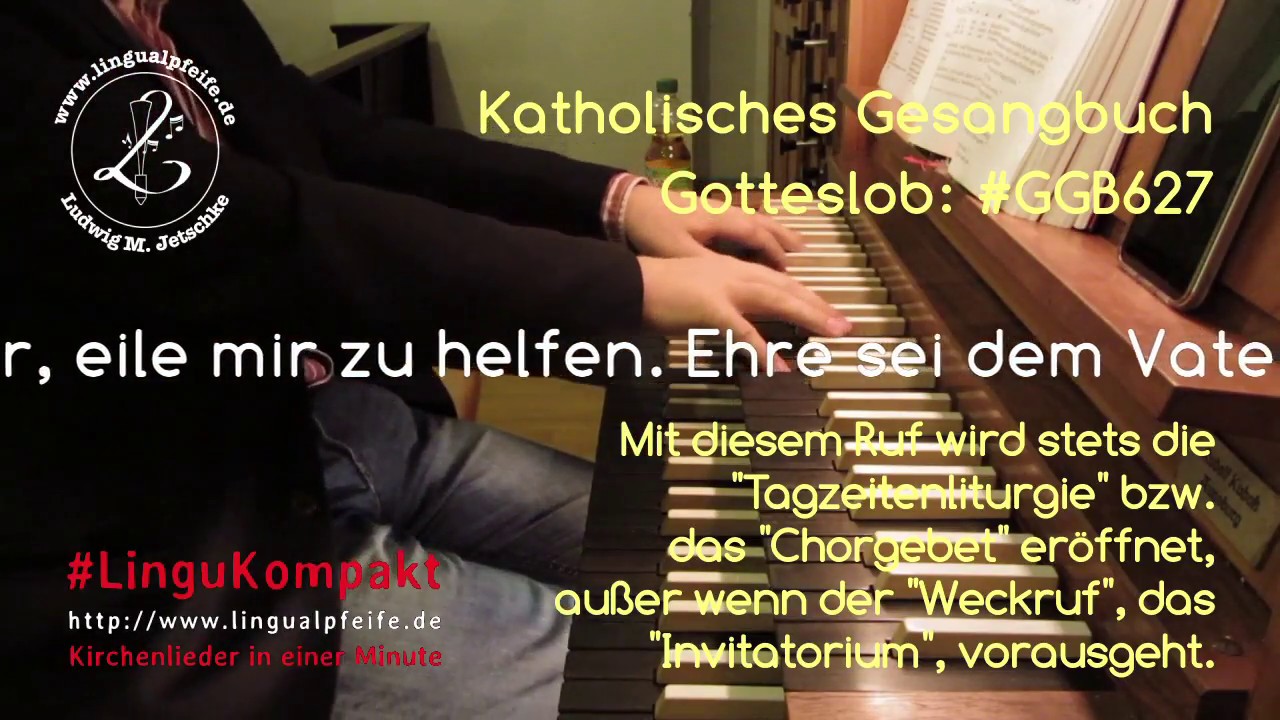 O Gott, komm mir zu Hilfe (Er&ouml;ffnung Stundengebet) &bull; #LinguKompakt &bull; #GGB627 &bull; #GL627