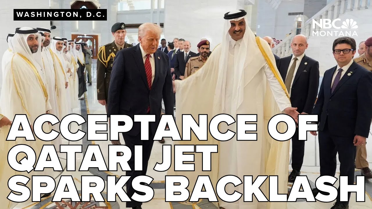 President Trump's acceptance of Qatari jet gift sparks bipartisan backlash