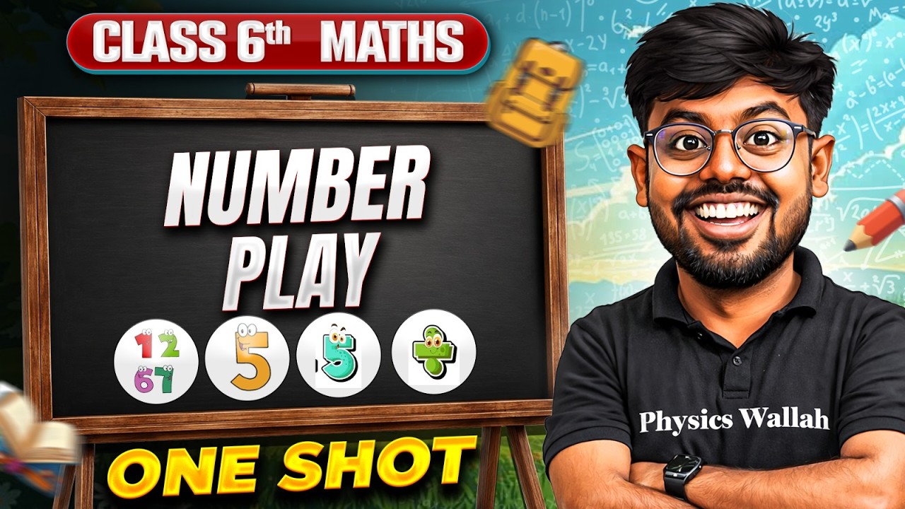 Number Play | Maths Class 6 | One Shot By Divyansh Sir