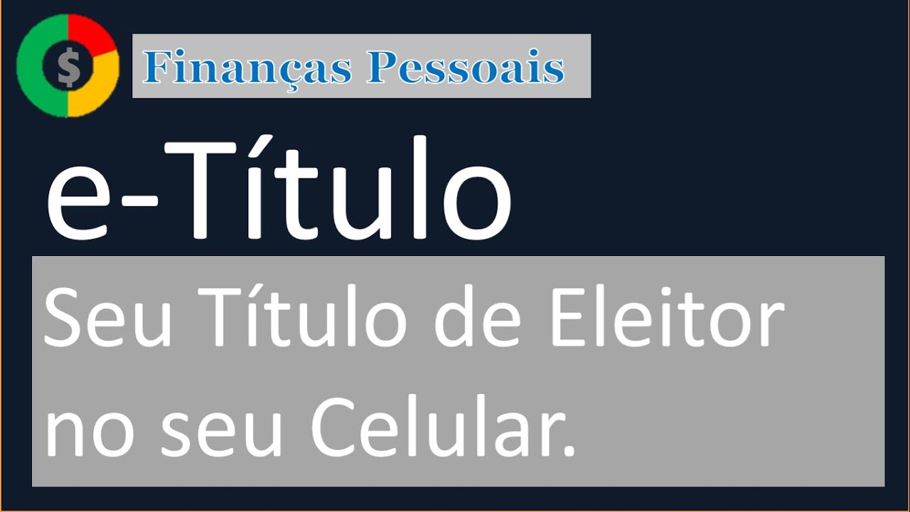 T&iacute;tulo de Eleitor Digital