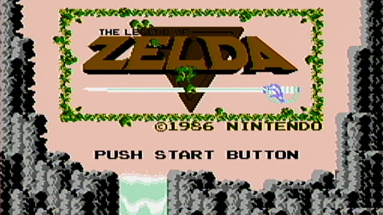 The Legend of Zelda - NES Gameplay SD