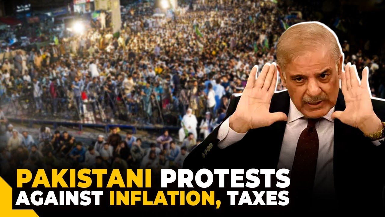 Hundreds protest against inflation and taxes on power bills in Pakistan