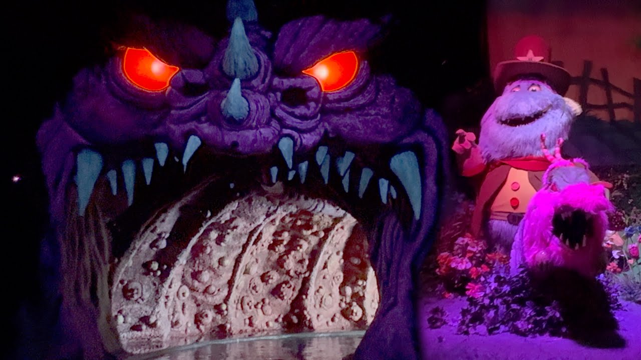 Monster Mansion (4K Ride-Through) Six Flags Over Georgia