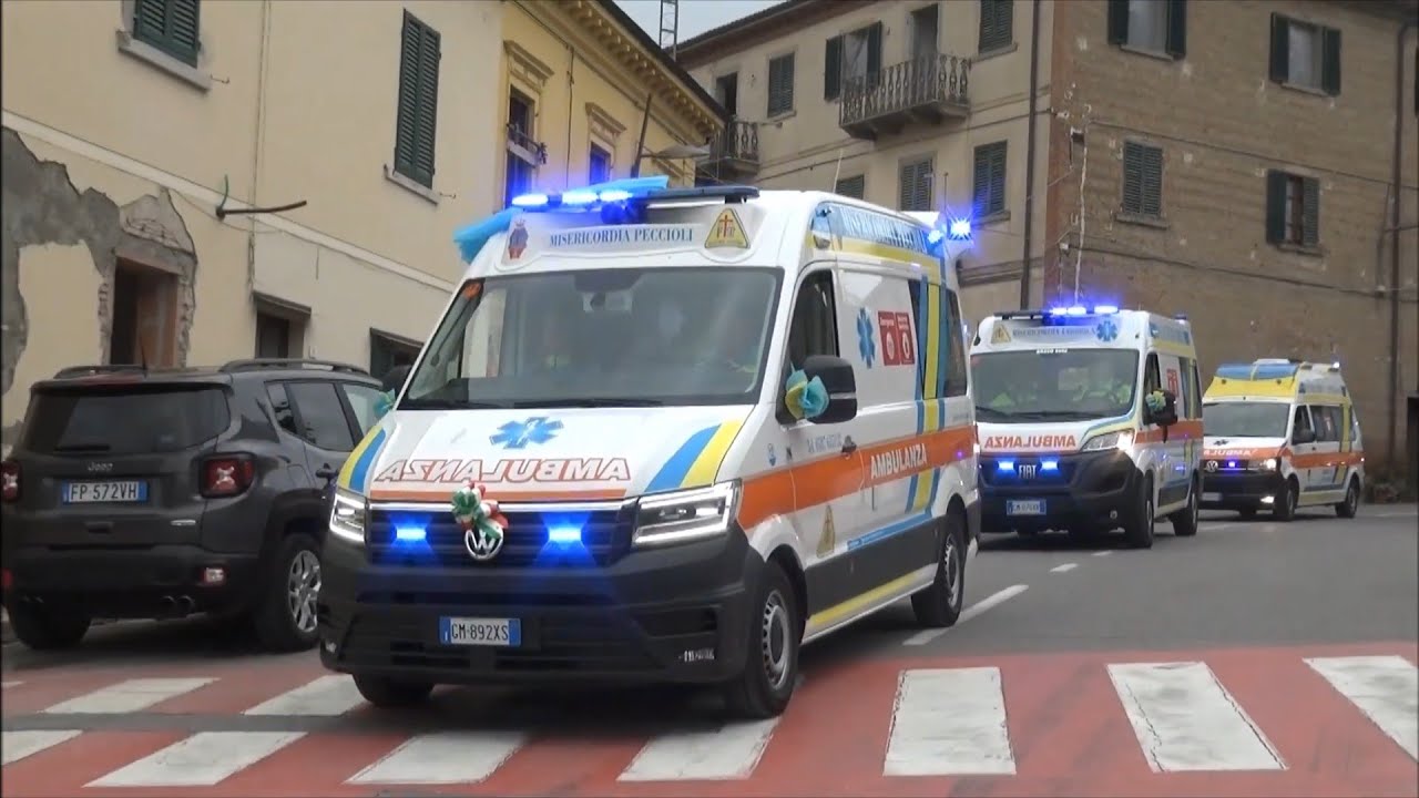 Inaugurazione Nuova Ambulanza Misericordia Peccioli (PI) - 2023