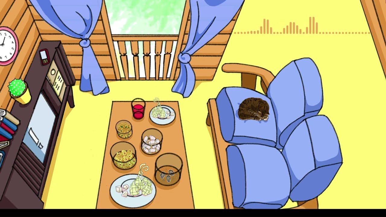 1 Jam // Lagu Raya Lofi