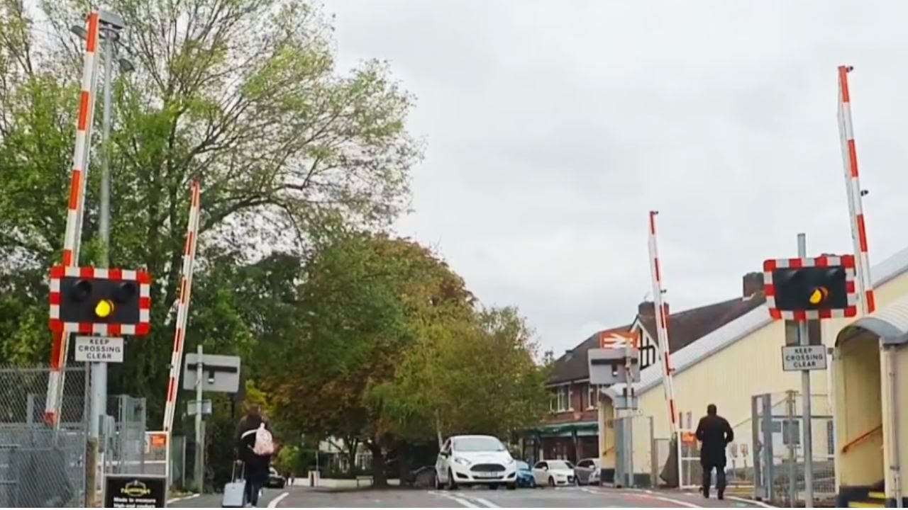 Strawberry Hill Level Crossing, London