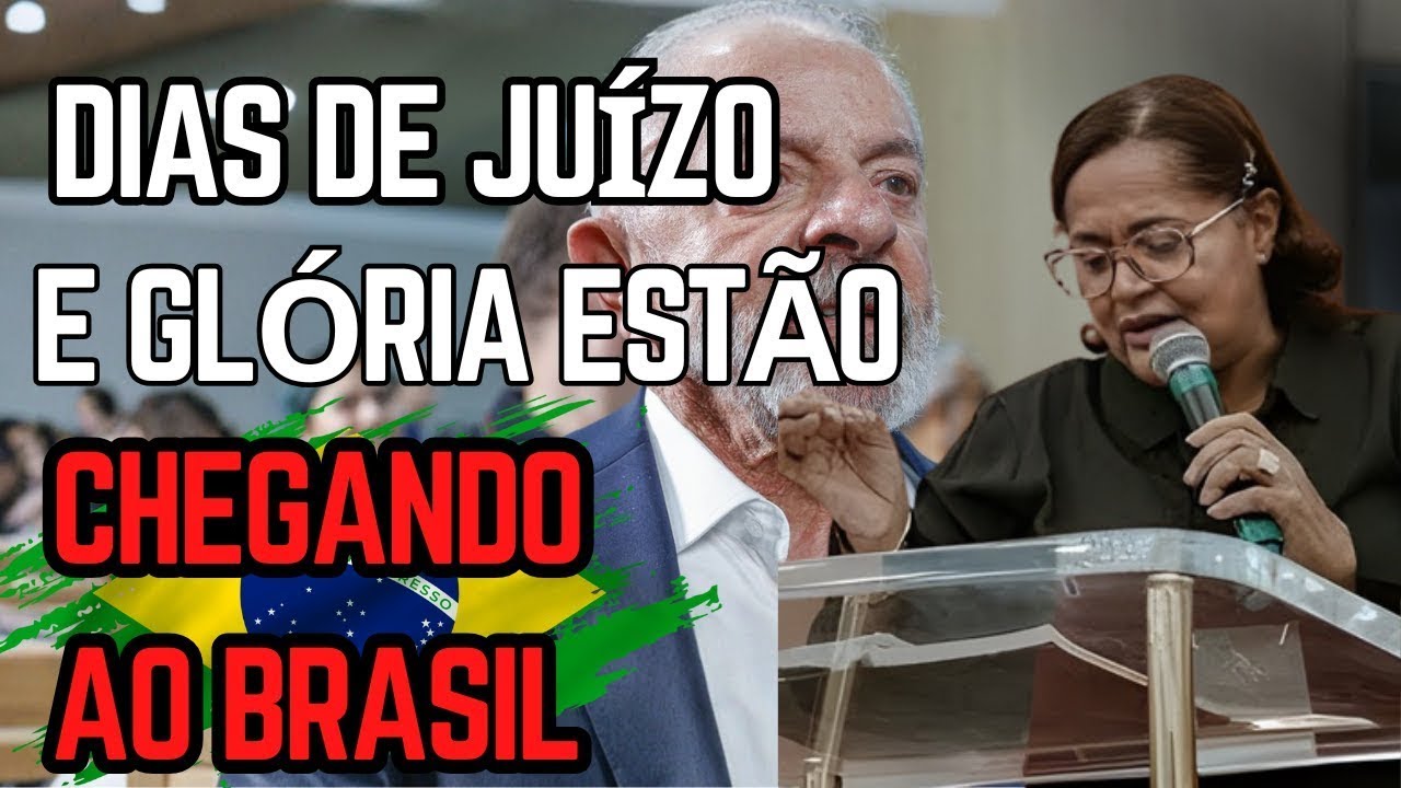 Miss Cristina Maranhão 🔥 DIAS DE JUÍZO E GLÓRIA ESTÃO CHEGANDO AO BRASIL
