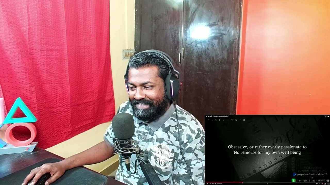 INDIAN REACTS to EZ MIL - STRENGTH l AN ABSOLUTE MASTERPIECE, THIS NEEDS TO GET MORE PLAYS.