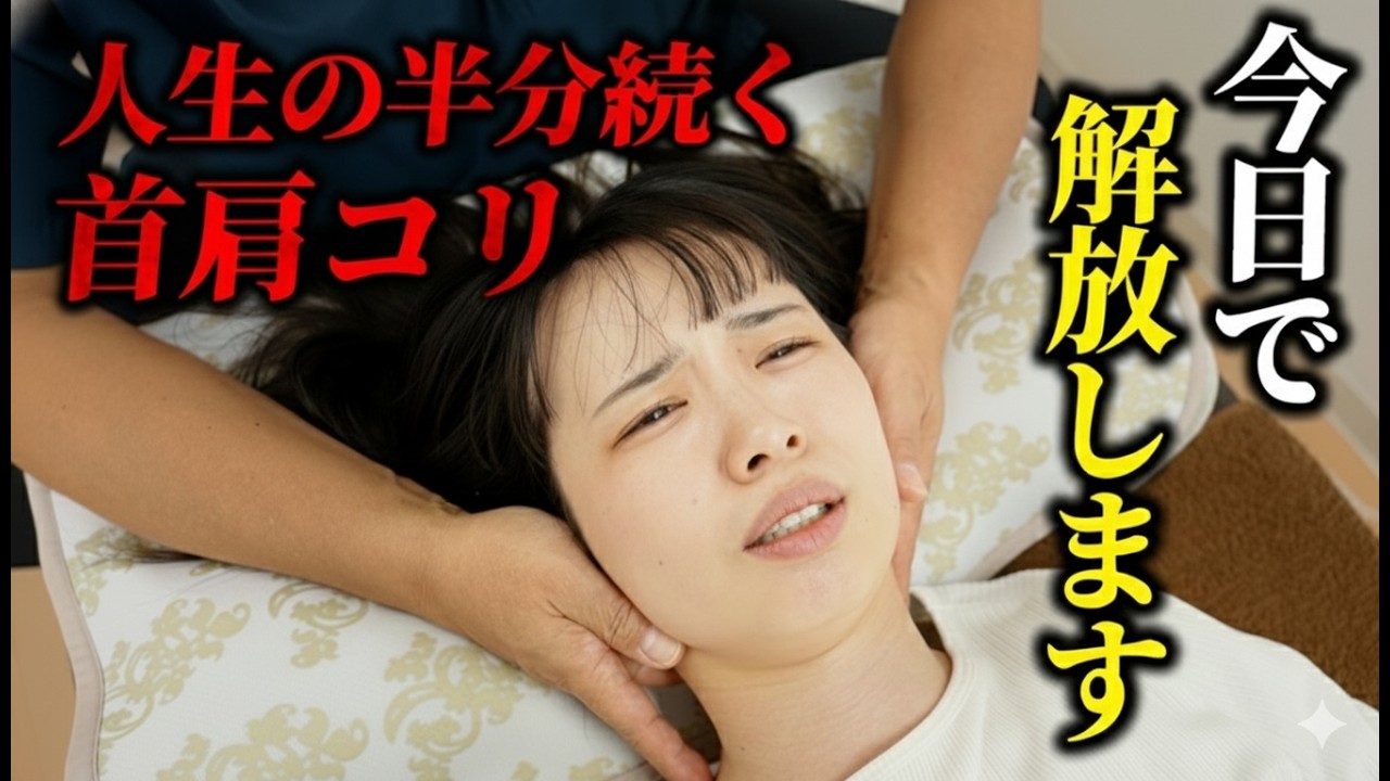 触れただけで「痛い…」連発。中学生から悩み続けた慢性首肩コリ×姿勢崩壊が体幹覚醒で別人に変わる瞬間【施術歴30年／10万人施術の凄腕整体師 向田 武】リライズ整体院 銀座店｜東銀座駅 徒歩1分