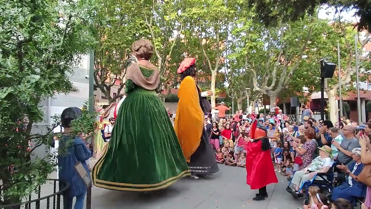 Ball dels gegants d'Esplugues de Llobregat (22/07/2022)