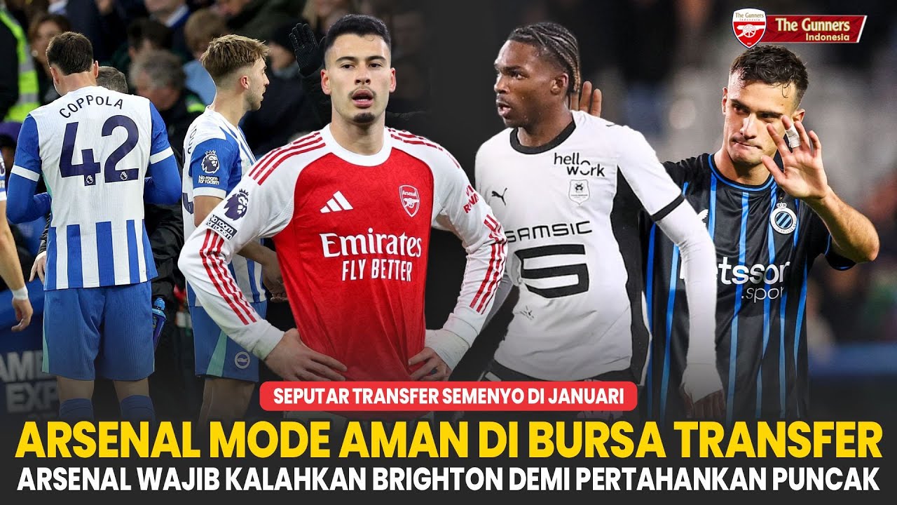 ARSENAL IN SAFE MODE IN THE JANUARY TRANSFER STANDARD 🤔 Maintaining Top Spot, Must Win Against Br...