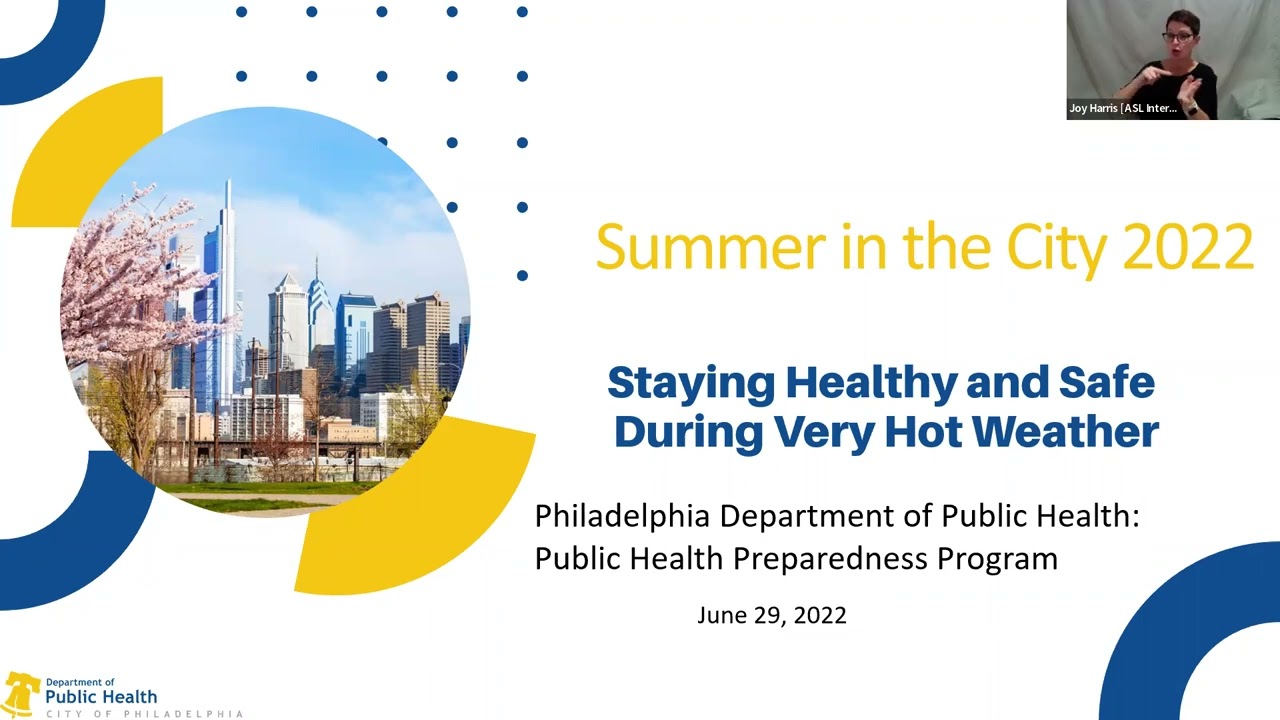 Health Department Extreme Heat Webinar