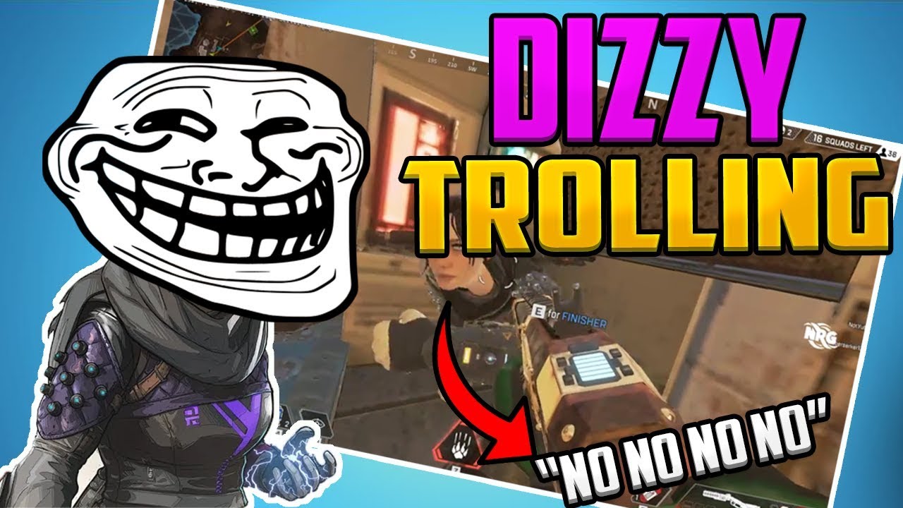 Compilation Of Dizzy Trolling in Apex Legends *HILARIOUS* | Best Moments