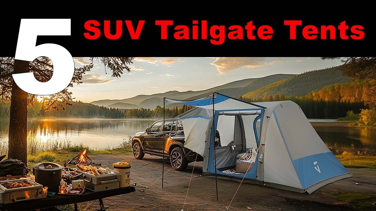 ✨ 5 Best SUV Tents for Camping in 2025 | UNP, JOYTUTUS, KAMPKEEPER, H&ZT Car Tailgate Tent for 6 Per