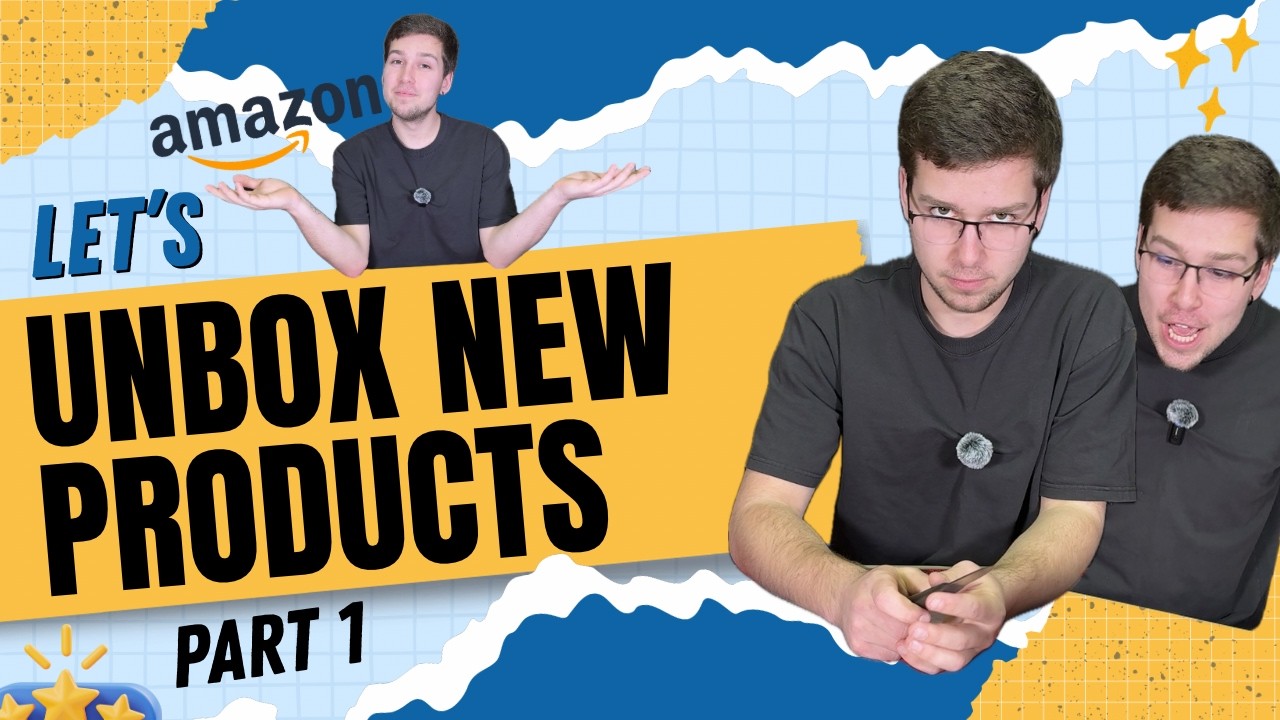 Unboxing new Amazon Packages Together - PART 1