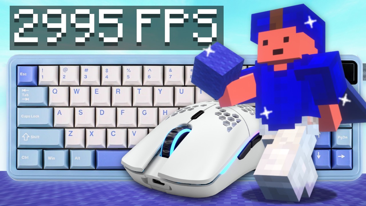 (Telly Bridging) Crispy Bedwars ASMR Keyboard & Mouse Sounds | Hypixel Bedwars