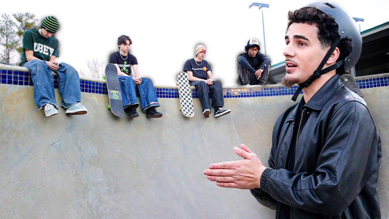 Preaching The Gospel At The Skatepark!