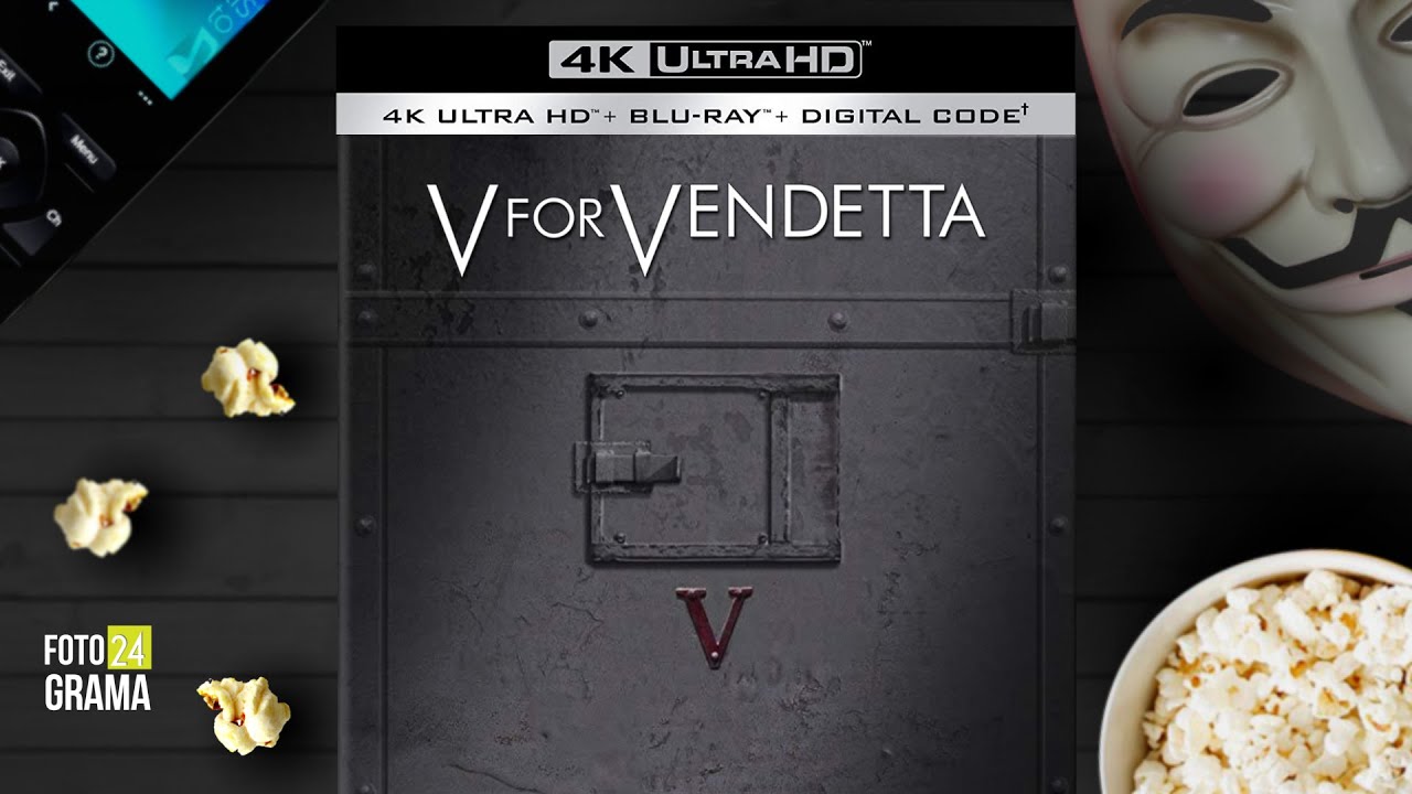V for Vendetta 4K - Una Edición Digna para una Obra Maestra | Fotograma 24 con David Arce
