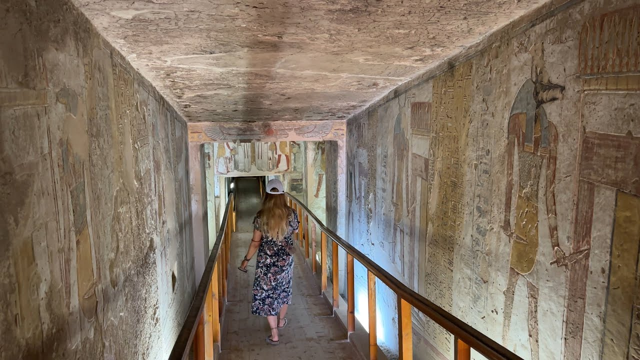 Spectacular Valley of the Kings Tombs in Ancient Thebes West | West Bank of Nile, Luxor, Egypt 2023