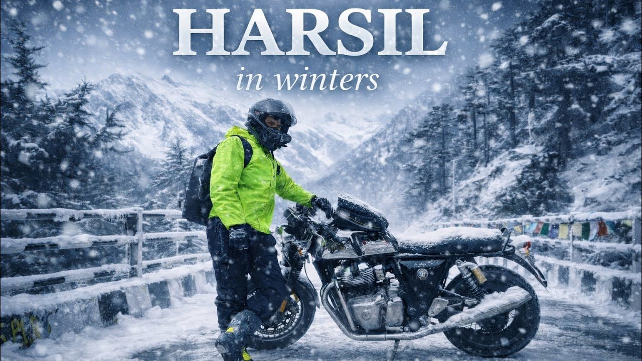 Harsil in Winters ❄️ | Uttarakhand’s Hidden Valley | Day 3 Bike Journey
