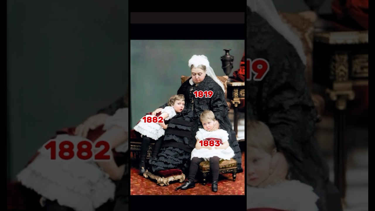 Queen Victoria and her grandchildren 