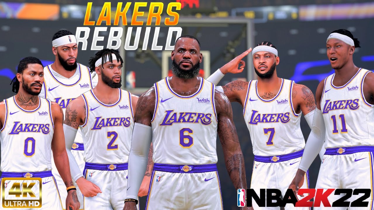 Rebuilding the LA Lakers! | NBA 2K22 Season Showcase | Clippers vs. Lakers