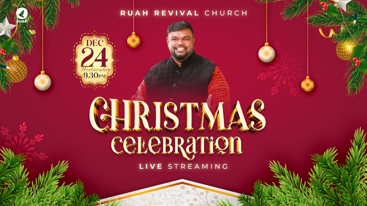 🔴LIVE - CHRISTMAS CELEBRATION | கிறிஸ்துமஸ் ஆராதனை | 24 DECEMBER 2025 | #christmas #service