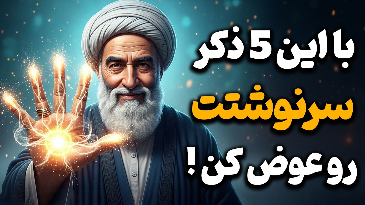 این ۵ ذکر رو امشب بگو، فردا معجزه‌ش رو می‌بینی