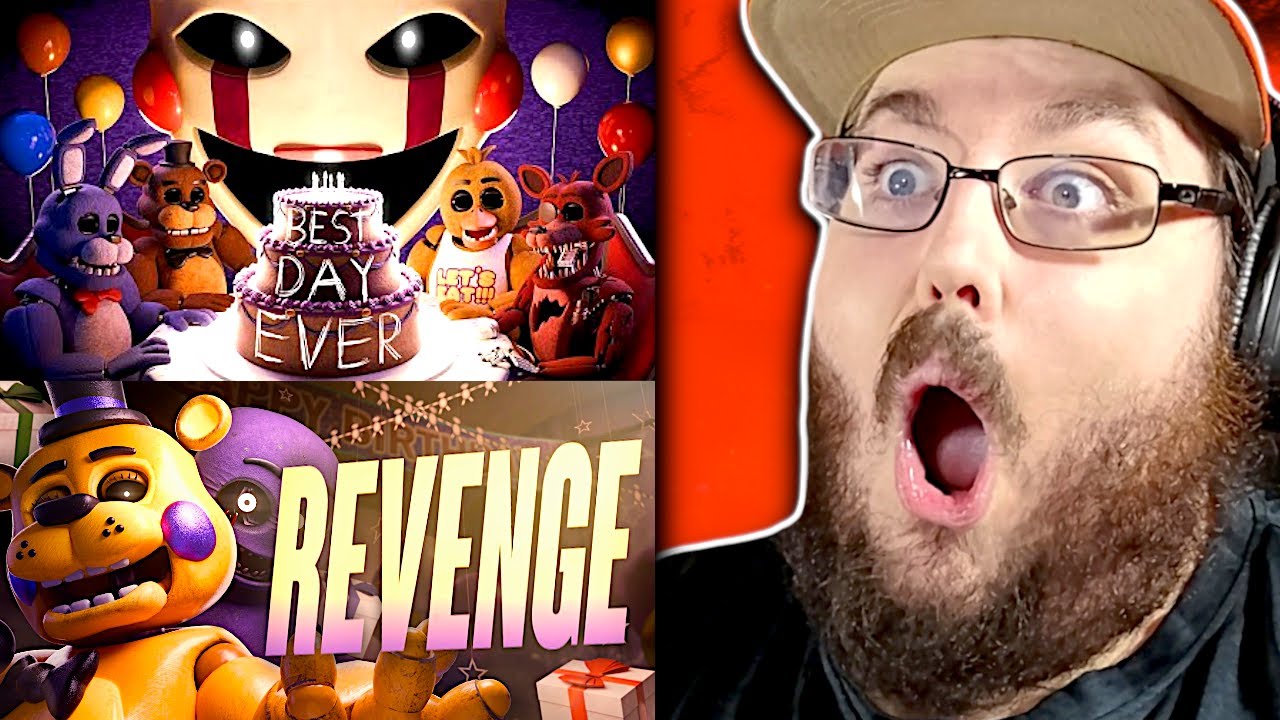 ПЕСНЯ FNAF | "ЛУЧШИЙ ДЕНЬ" И "МЕСТЬ" ➤ ТРИБУТ-КОЛЛАБ FIVE NIGHTS AT FREDDY'S 