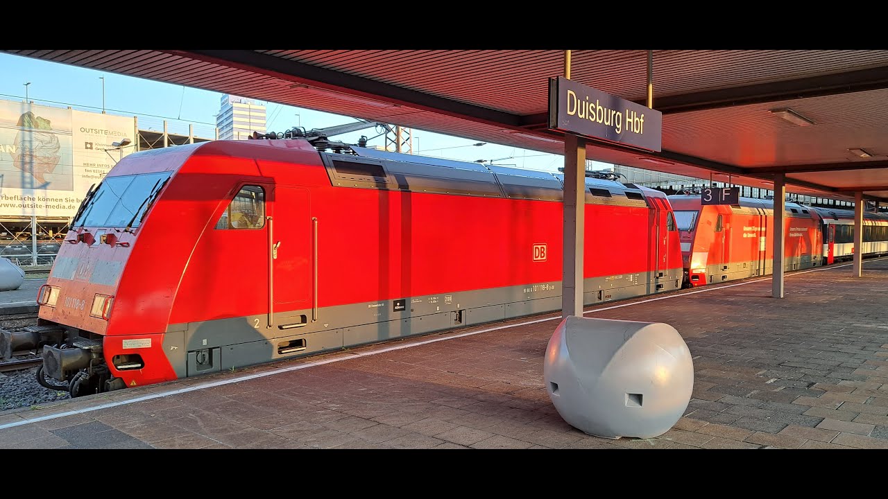 EC7 Duisburg 101 118-8 + 101 121-2