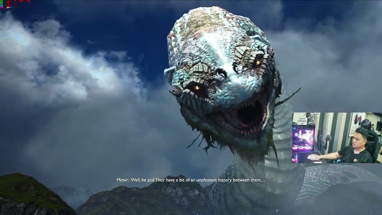 world serpent God Of War rtx3070ti i7-9700k