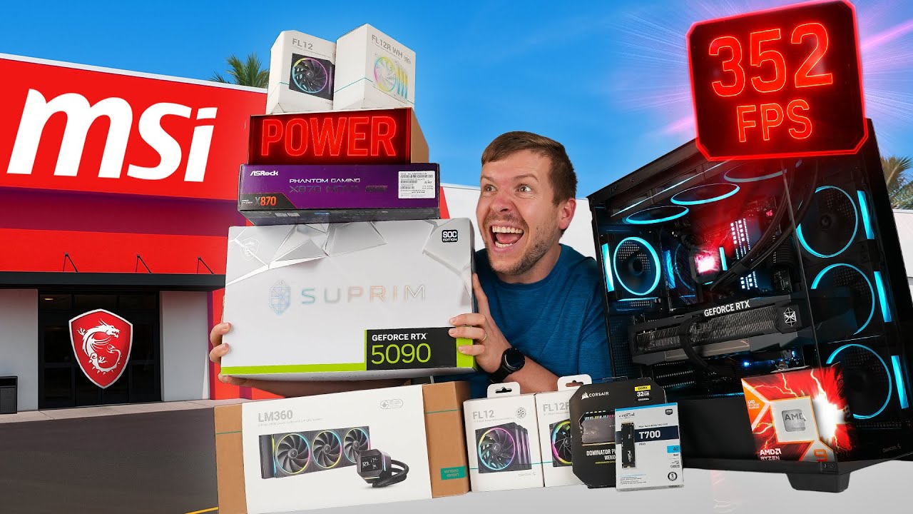 What Happens When You Put Every Top-Tier Part Into One PC?