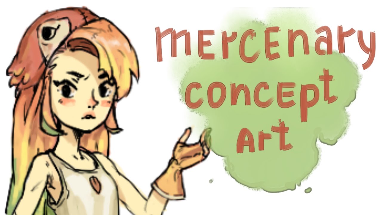 Speedpaint (Paint Tool SAI)  mercenary concept