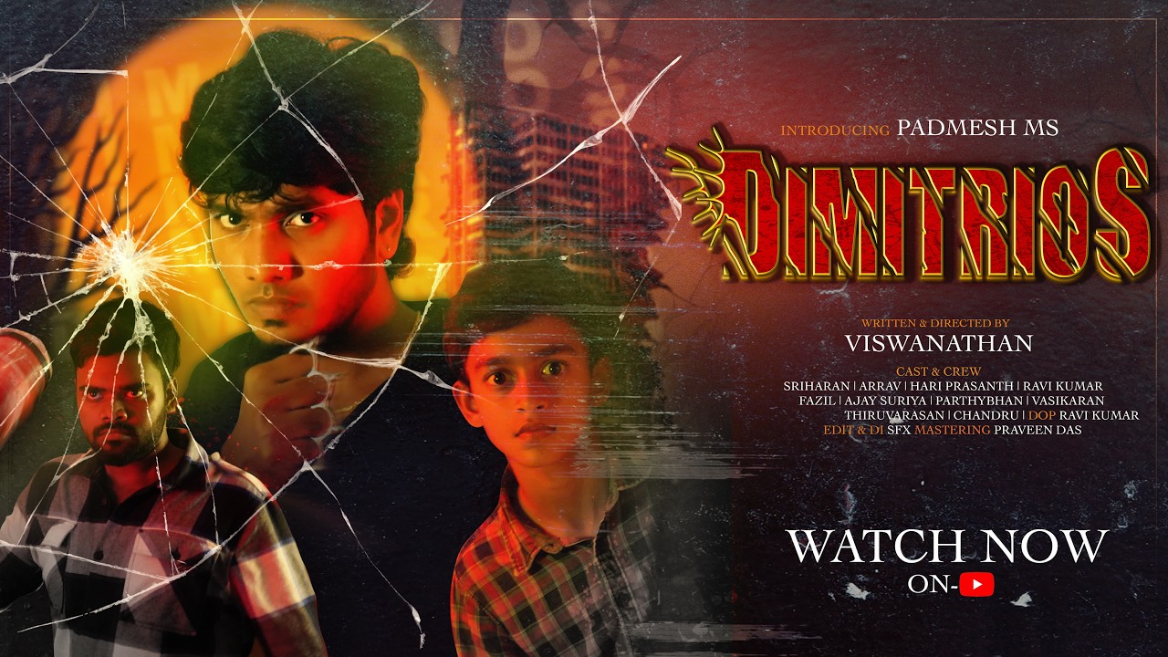 DIMITRIOS Tamil Short Film 2026 4K | Psychological Thriller | Ft.Padmesh  Sriharan | By Viswanathan