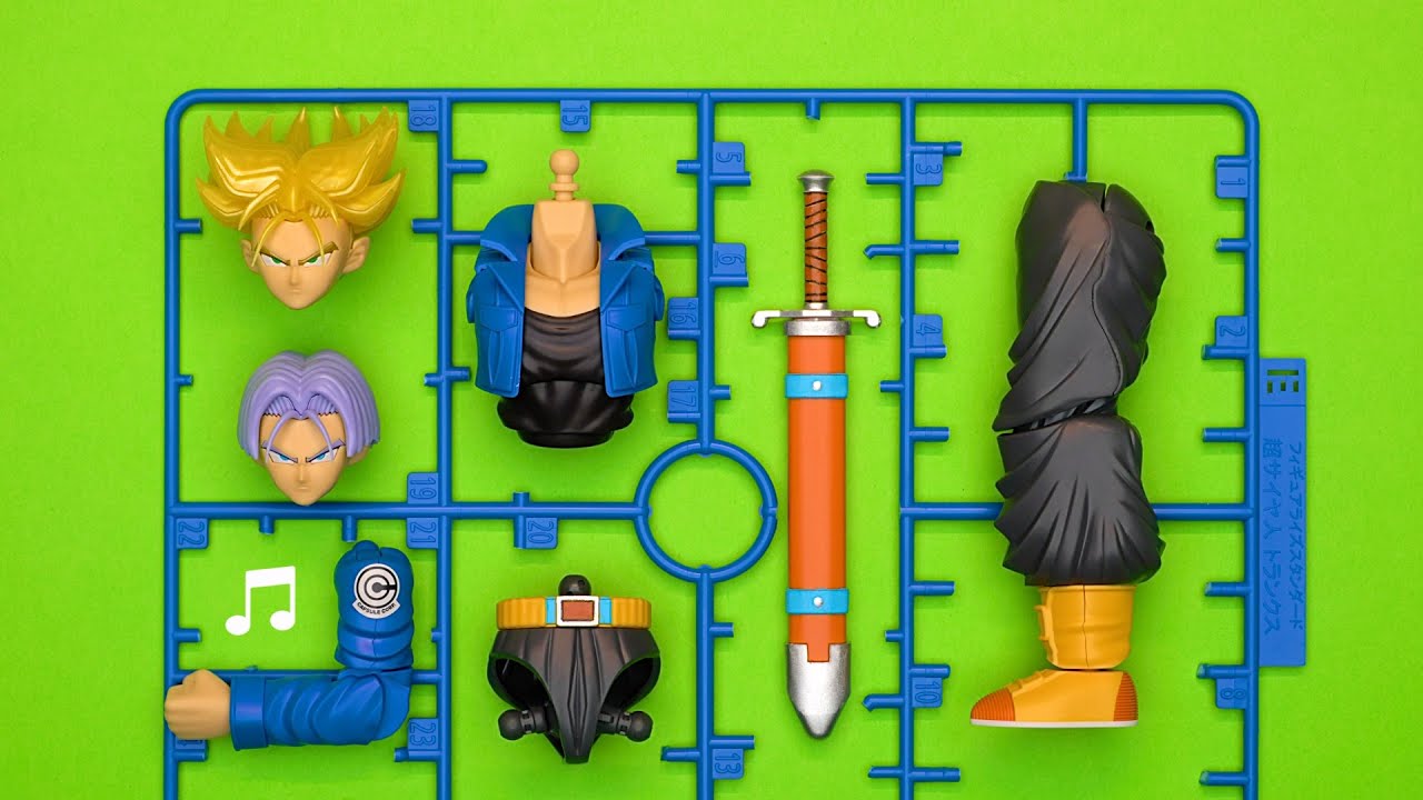 ♪Build: Super Saiyan Trunks | Dragon ball | Satisfying beat building | Speed build | Model Kit