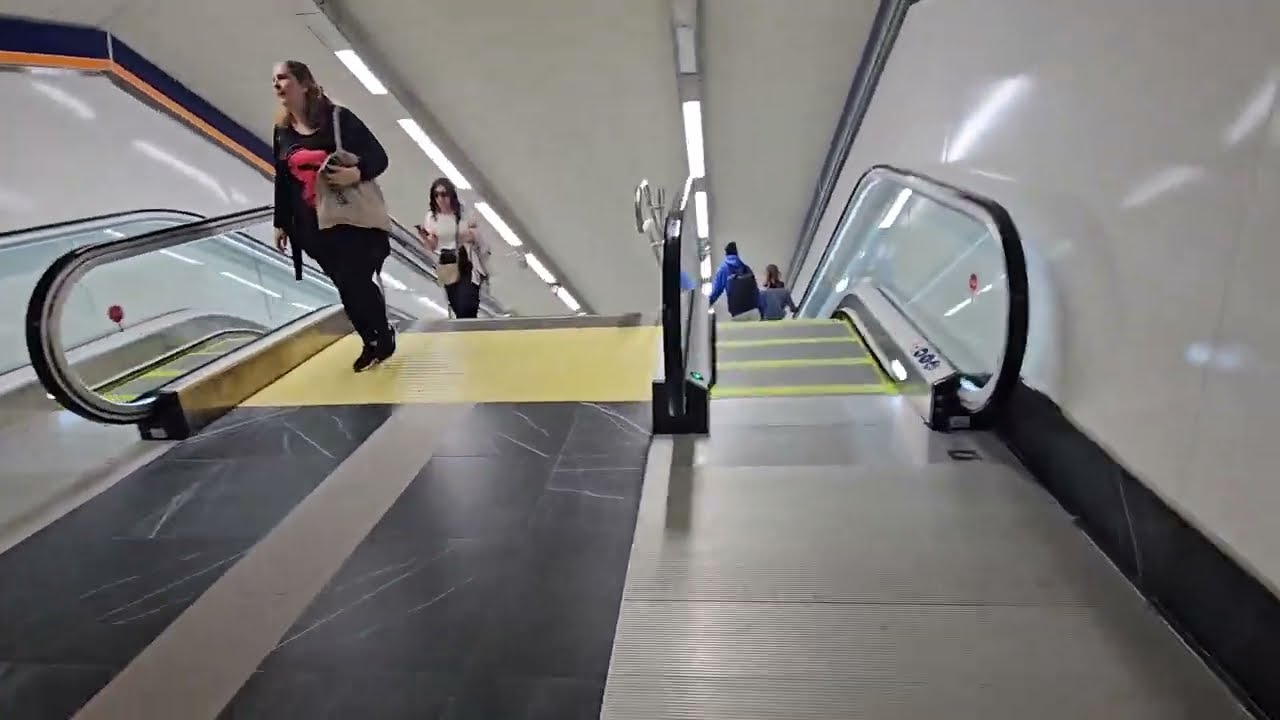 NUEVA ESTACIÓN AVENIDA AMÉRICA METRO DE MADRID: INSIDE MADRID SUBWAY SEPTIEMBRE 2024 DESPUÉS OBRAS
