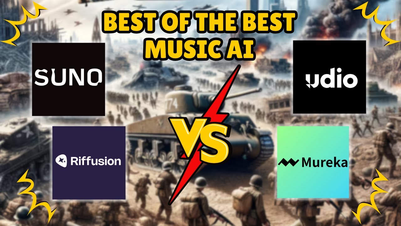🔥 SUNO vs UDIO vs RIFFUSION vs MUREKA, BATTLE MUSIC AI PALING EPIC + Bocoran AI yang GAGAL TOTAL !!!
