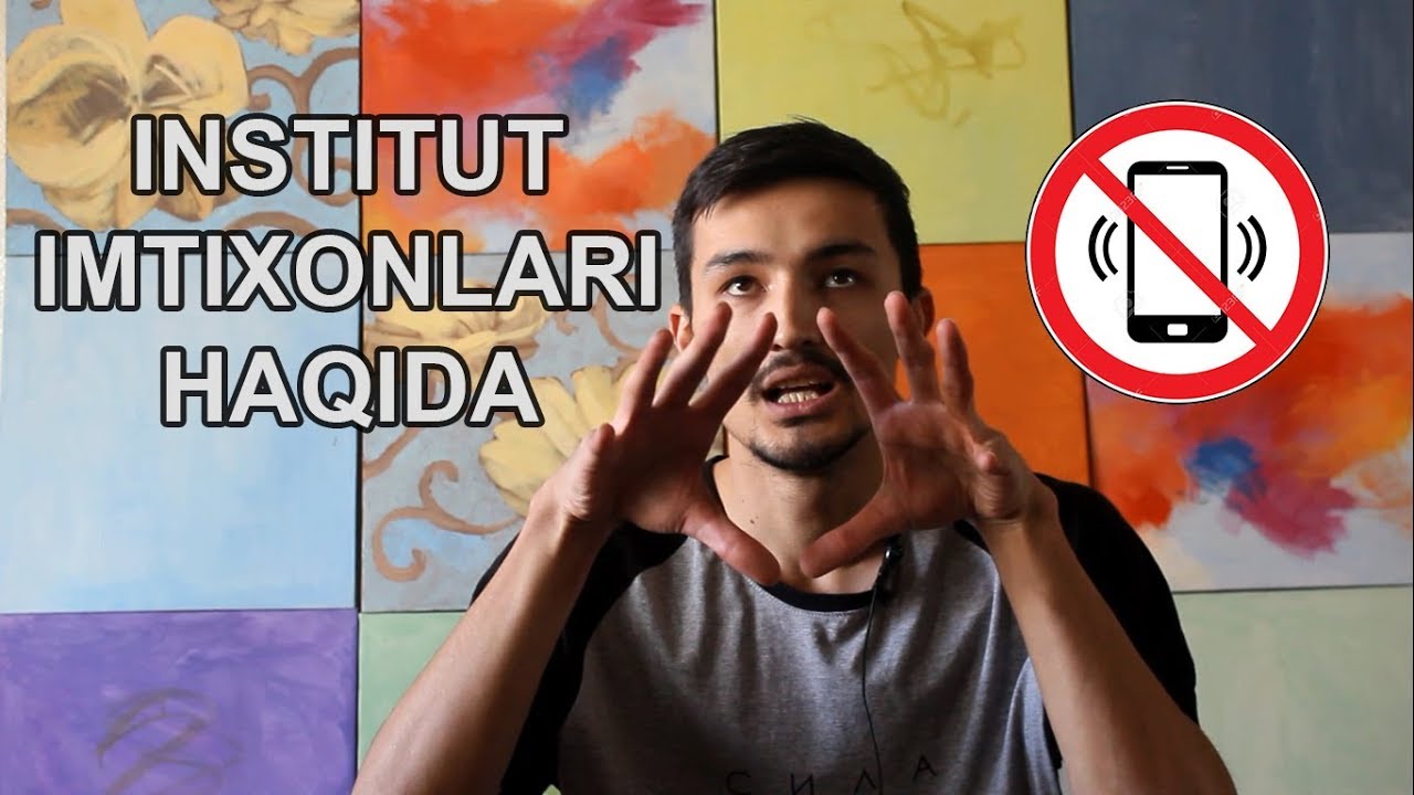 Milliy rassomlik va dizayn institutidagi imtixonlar xaqida (2018-2019)