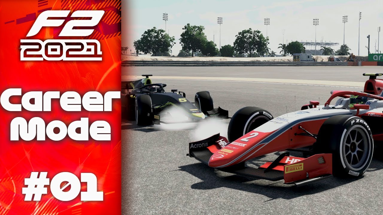 F2 2021 Career Mode: OSCAR'S ROAD TO F1 BEGINS! F2 R1 Bahrain Sprint Race 1