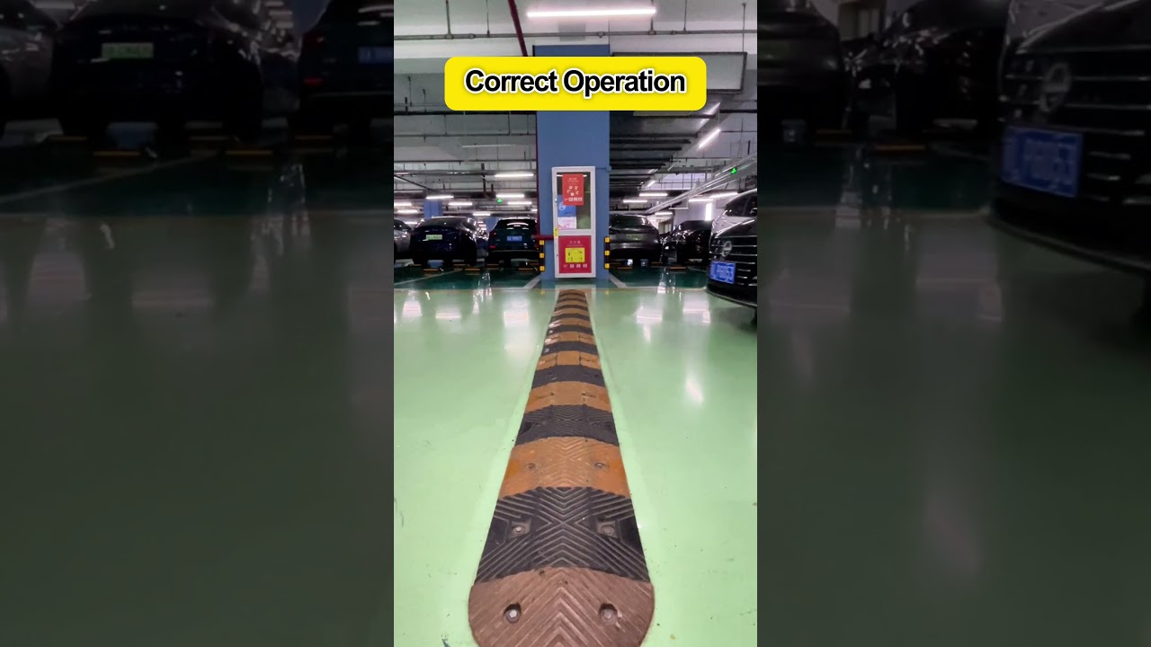 How do you go over a speed bump? #driving #manual #car #cardriving #tips  #skills