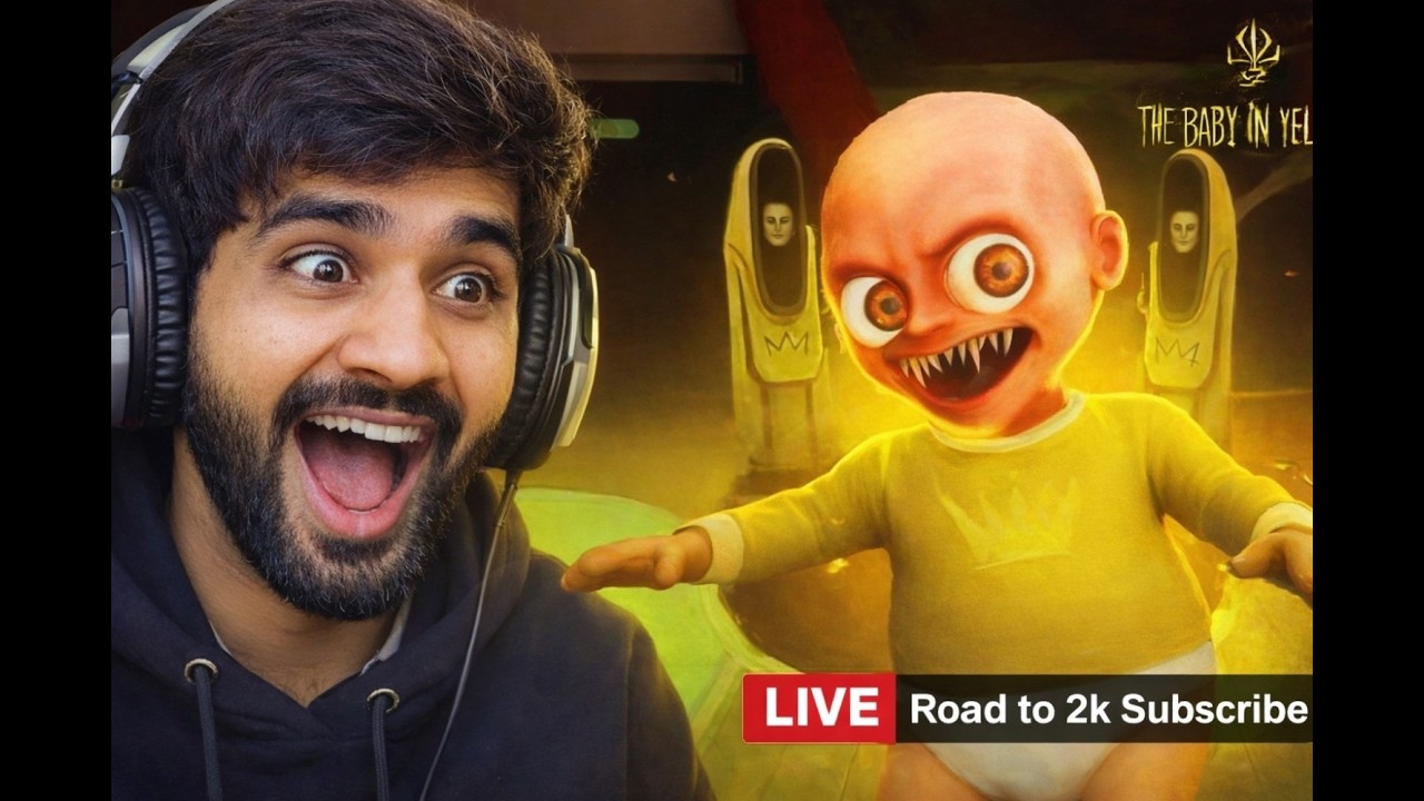 THE BABY IN YELLOW LIVE GAMEPLAY #babyinyellowgameplay #horrorgame #lifeisbutadream