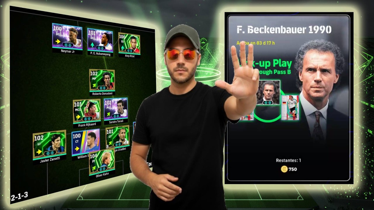 Fichamos a Beckenbauer como DT! #efootball2026