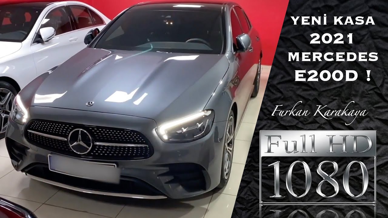 YENİ MERCEDES E200D AMG/ TÜRKİYE GALERİDE İNCELEMESİ /900.000 TL'ye E serisi? / BMW 5 yerine alınır?