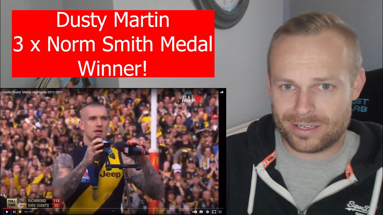 Rob Reacts to... Dustin ‘Dusty’ Martin Highlights 2017-2021