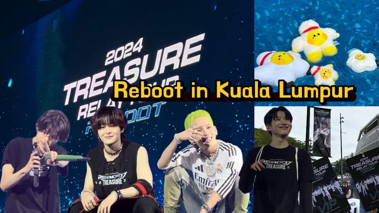 [트메로그] 트레저 리부트 콘서트 in 쿠알라룸푸르 | 콘서트 영상만 있는 가득 있는 브이로그