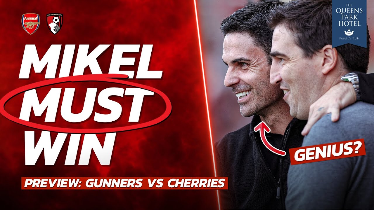Will Arsenal BUCKLE Under Pressure? A Bournemouth Banana-Skin Awaits The Gooners 🍌