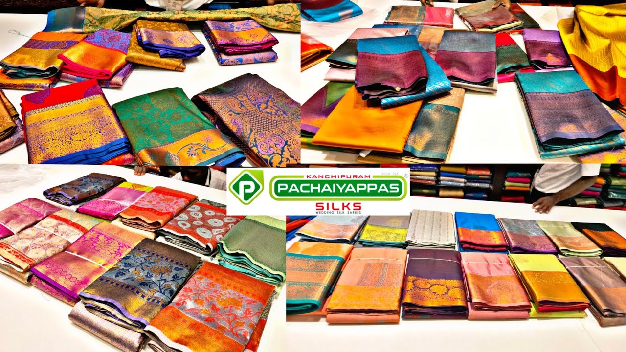 Kanjipuram Pachayappas Silks Budget Silk Saree | Semi Silks | Kanji Soft Silk Saree