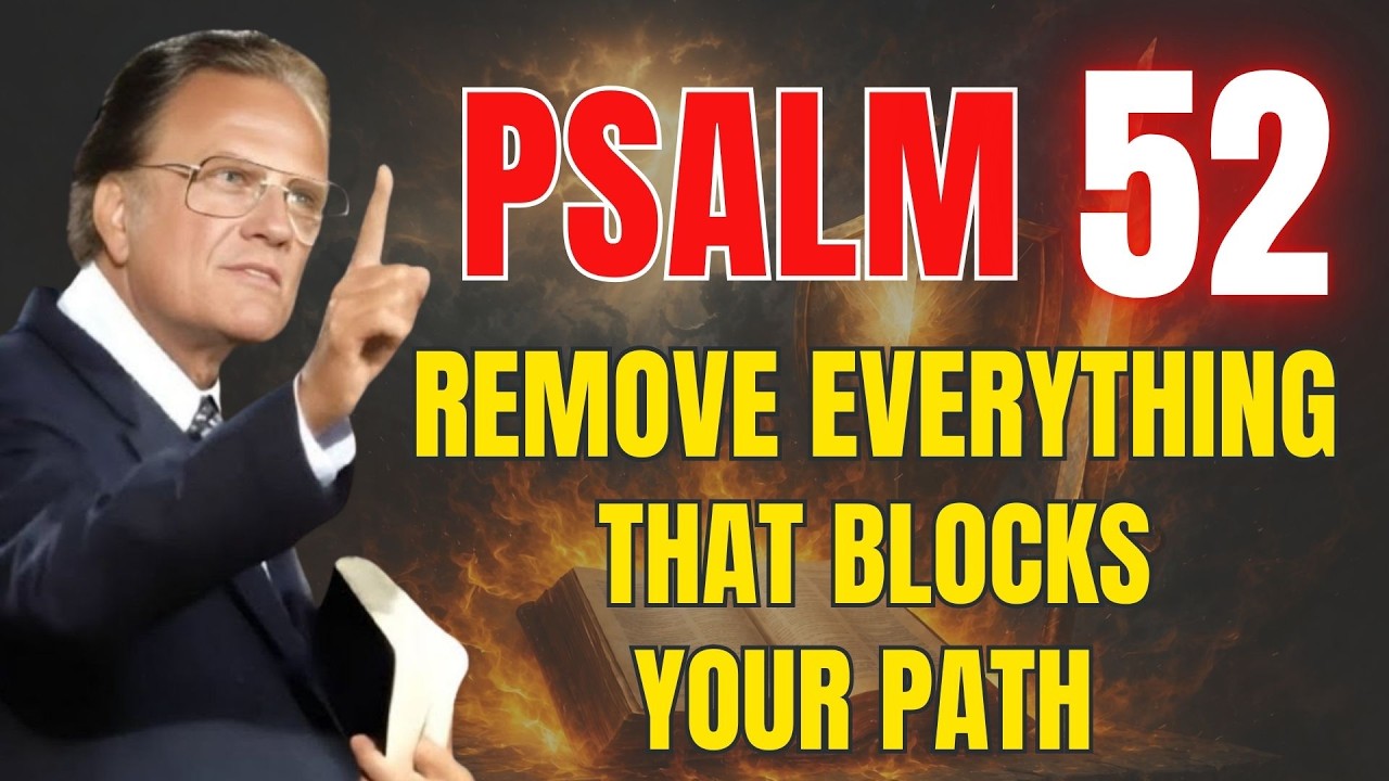 This Psalm 52 Prayer DESTROYED Every Enemy Against Me! | Powerful Prayer | Billy Graham