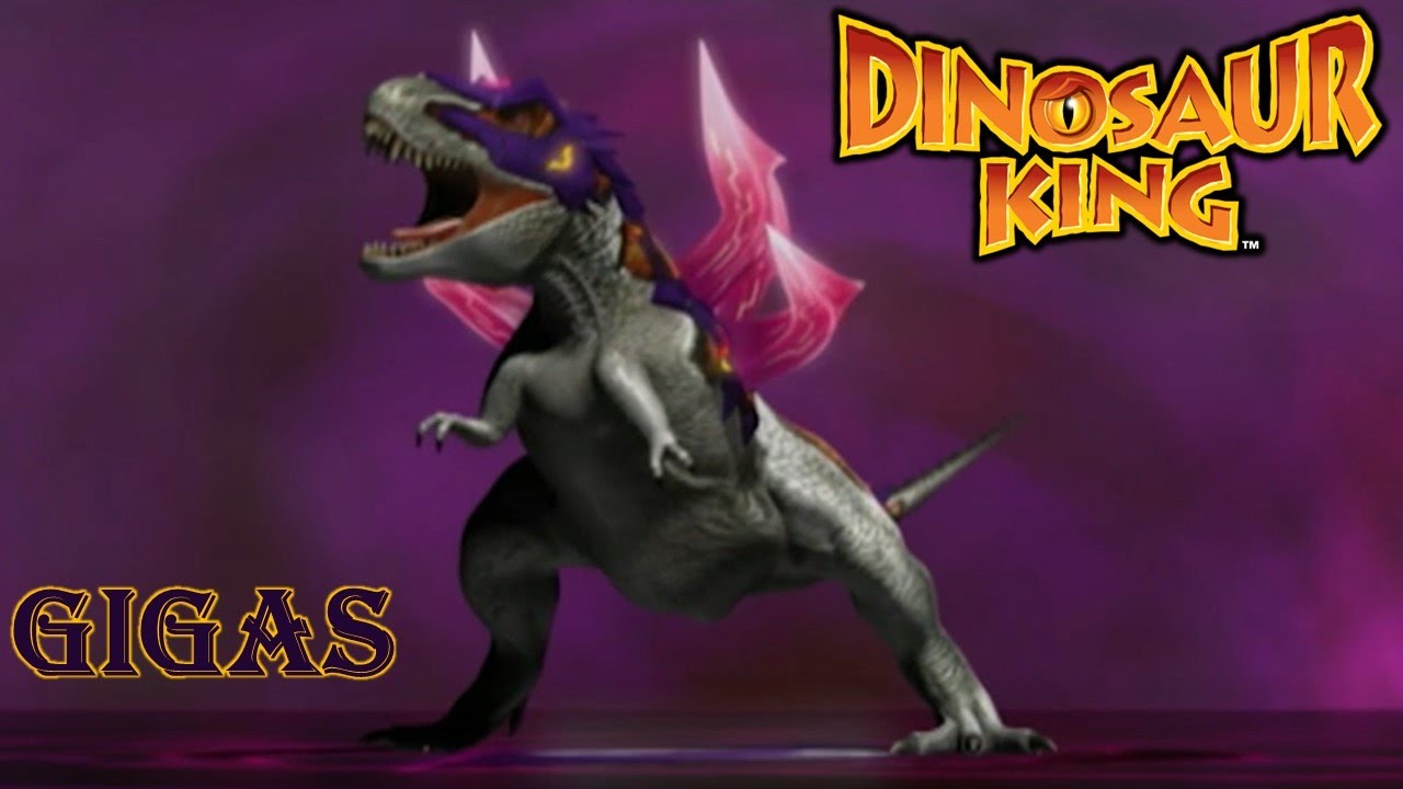 Dinosaur King gigas (Tyrannosaurus) screen time
