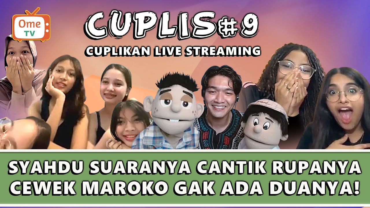 UDAH CANTIK, JAGO NYANYI!INI DIA CEWEK MAROKO SPEK BIDADARI! | CUPLIKAN LIVE STREAM